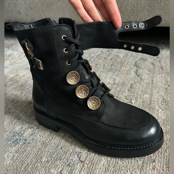 Strategia Medallion Combat Boot - Picture 2 of 16